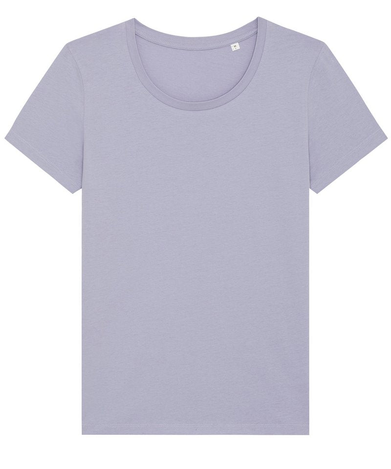 Women's Stella Expresser Iconic Fitted T-Shirt (Sttw032) - (2nd Colours) in Lavender by StanleyStella — Custom branded clothing by Print Press, featuring premium embroidery produced in our specialist print lab in the UK.