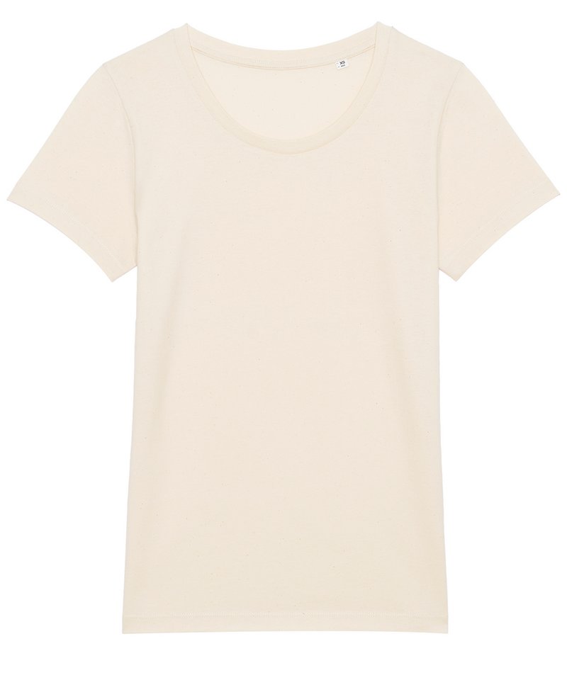 Women's Stella Expresser Iconic Fitted T-Shirt (Sttw032) - (2nd Colours) in Natural Raw by StanleyStella — Custom branded clothing by Print Press, featuring premium embroidery produced in our specialist print lab in the UK.