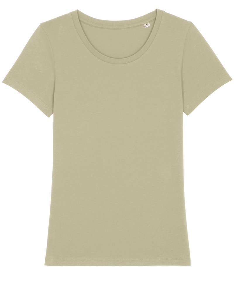 Women's Stella Expresser Iconic Fitted T-Shirt (Sttw032) in Sage by StanleyStella — Custom branded clothing by Print Press, featuring premium embroidery produced in our specialist print lab in the UK.