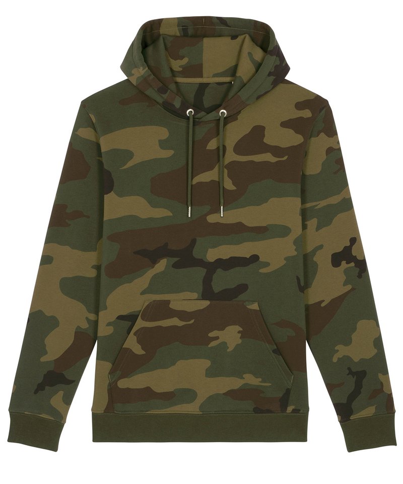 Cruiser Aop Hoodie Sweatshirt (Stsu825) in Camouflage by StanleyStella — Custom branded clothing by Print Press, featuring premium embroidery produced in our specialist print lab in the UK.