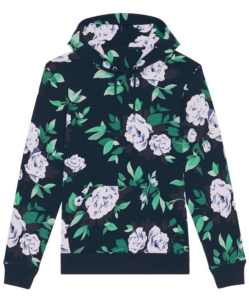 Cruiser Aop Hoodie Sweatshirt (Stsu825) in Floral by StanleyStella — Custom branded clothing by Print Press, featuring premium embroidery produced in our specialist print lab in the UK.