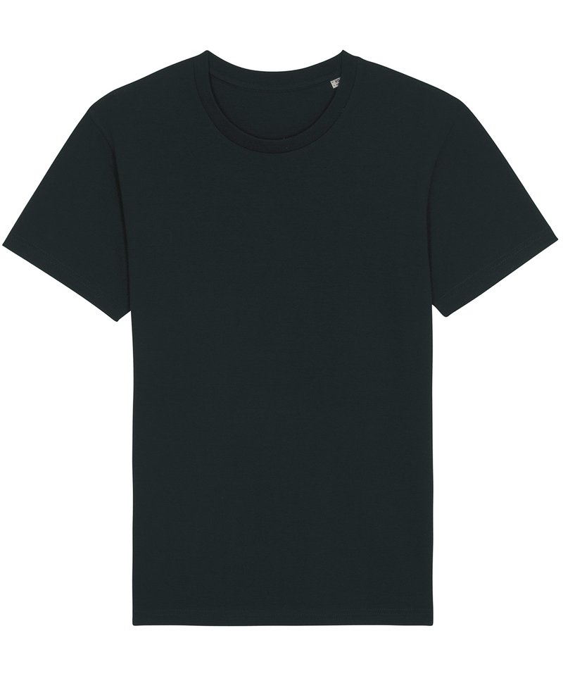 Rocker The Essential Unisex T-Shirt (Sttu758) - (2nd Colours) in Black by StanleyStella — Custom branded clothing by Print Press, featuring premium embroidery produced in our specialist print lab in the UK.