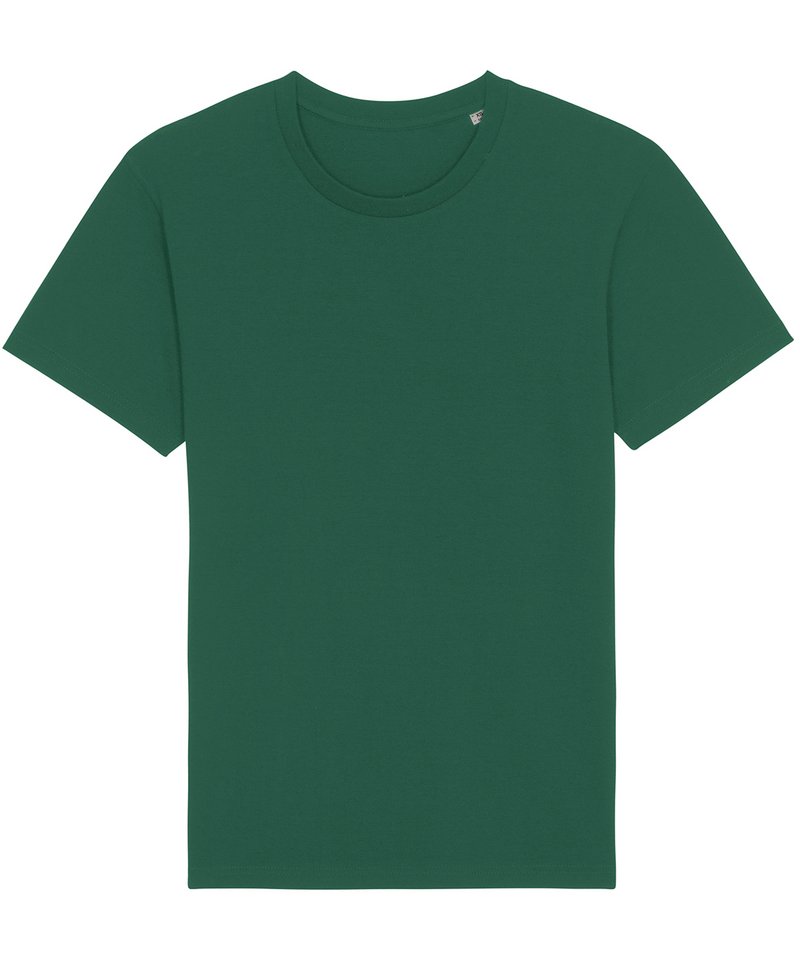 Rocker The Essential Unisex T-Shirt (Sttu758) - (2nd Colours) in Bottle Green by StanleyStella — Custom branded clothing by Print Press, featuring premium embroidery produced in our specialist print lab in the UK.