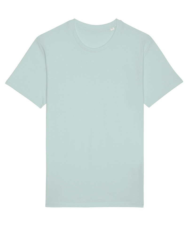 Rocker The Essential Unisex T-Shirt (Sttu758) - (2nd Colours) in Caribbean Blue by StanleyStella — Custom branded clothing by Print Press, featuring premium embroidery produced in our specialist print lab in the UK.