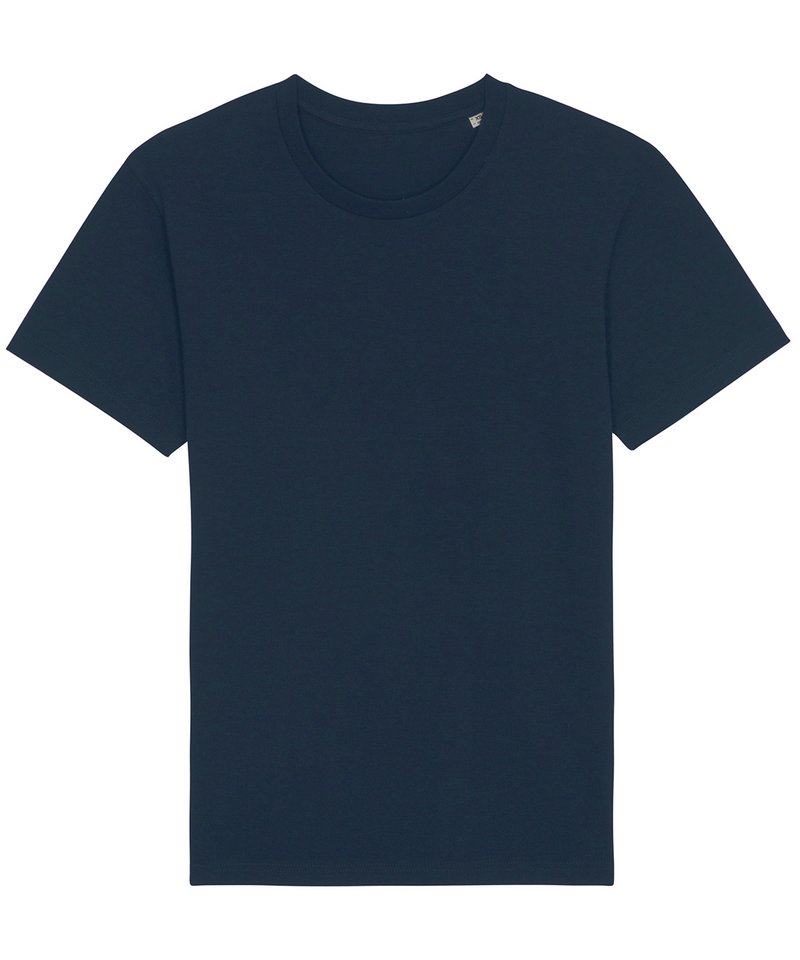 Rocker The Essential Unisex T-Shirt (Sttu758) - (2nd Colours) in French Navy by StanleyStella — Custom branded clothing by Print Press, featuring premium embroidery produced in our specialist print lab in the UK.