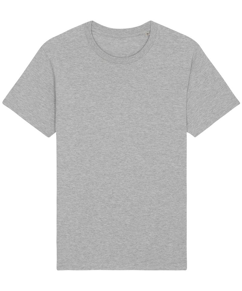Rocker The Essential Unisex T-Shirt (Sttu758) in Heather Grey by StanleyStella — Custom branded clothing by Print Press, featuring premium embroidery produced in our specialist print lab in the UK.
