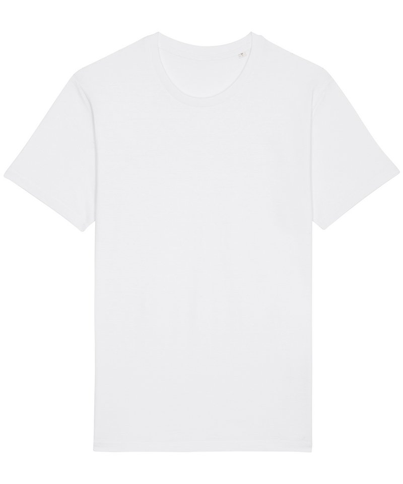 Rocker The Essential Unisex T-Shirt (Sttu758) in White by StanleyStella — Custom branded clothing by Print Press, featuring premium embroidery produced in our specialist print lab in the UK.