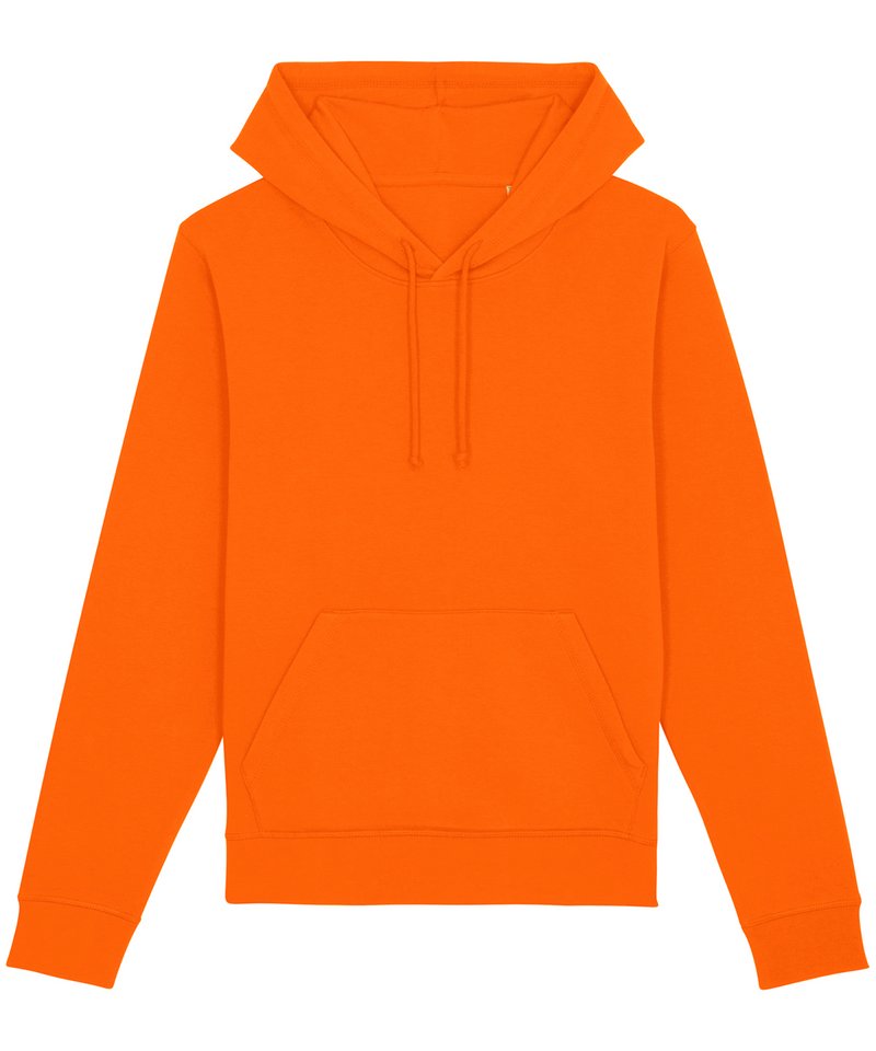 Drummer The Essential Unisex Hoodie Sweatshirt (Stsu812) - (2nd Colours) in Bright Orange by StanleyStella — Custom branded clothing by Print Press, featuring premium embroidery produced in our specialist print lab in the UK.