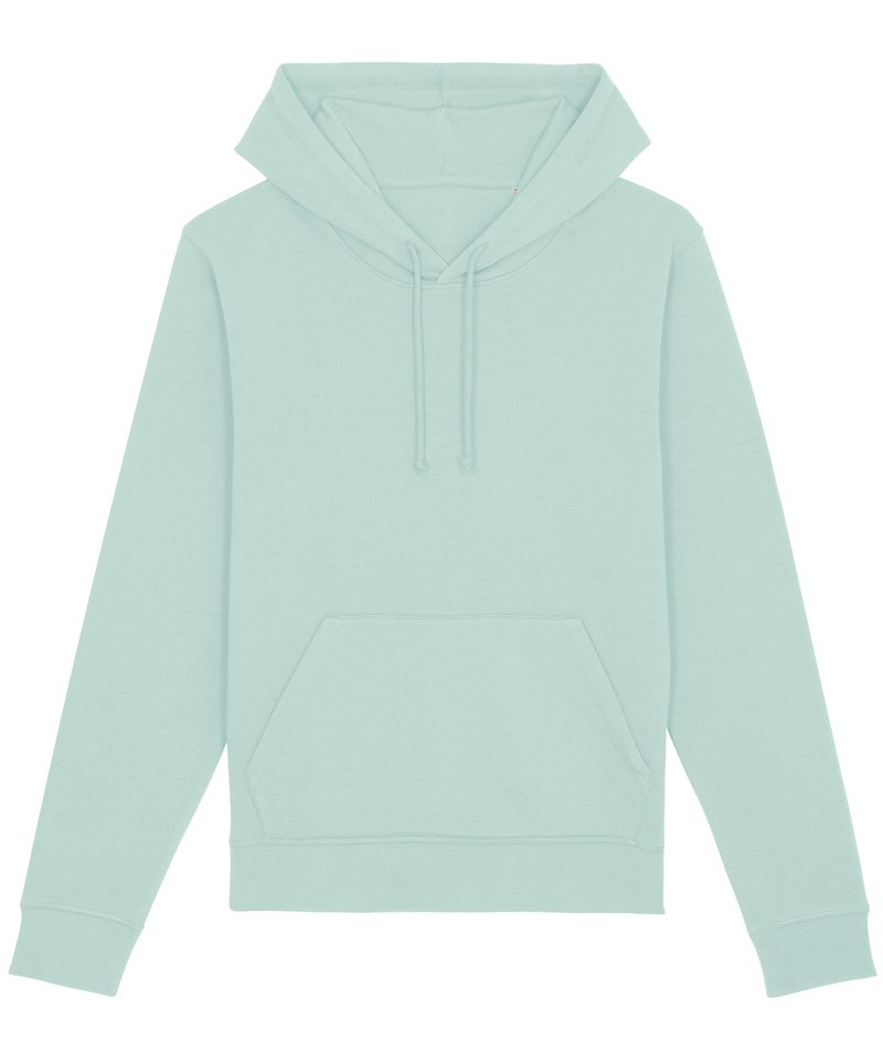 Drummer The Essential Unisex Hoodie Sweatshirt (Stsu812) - (2nd Colours) in Caribbean Blue by StanleyStella — Custom branded clothing by Print Press, featuring premium embroidery produced in our specialist print lab in the UK.