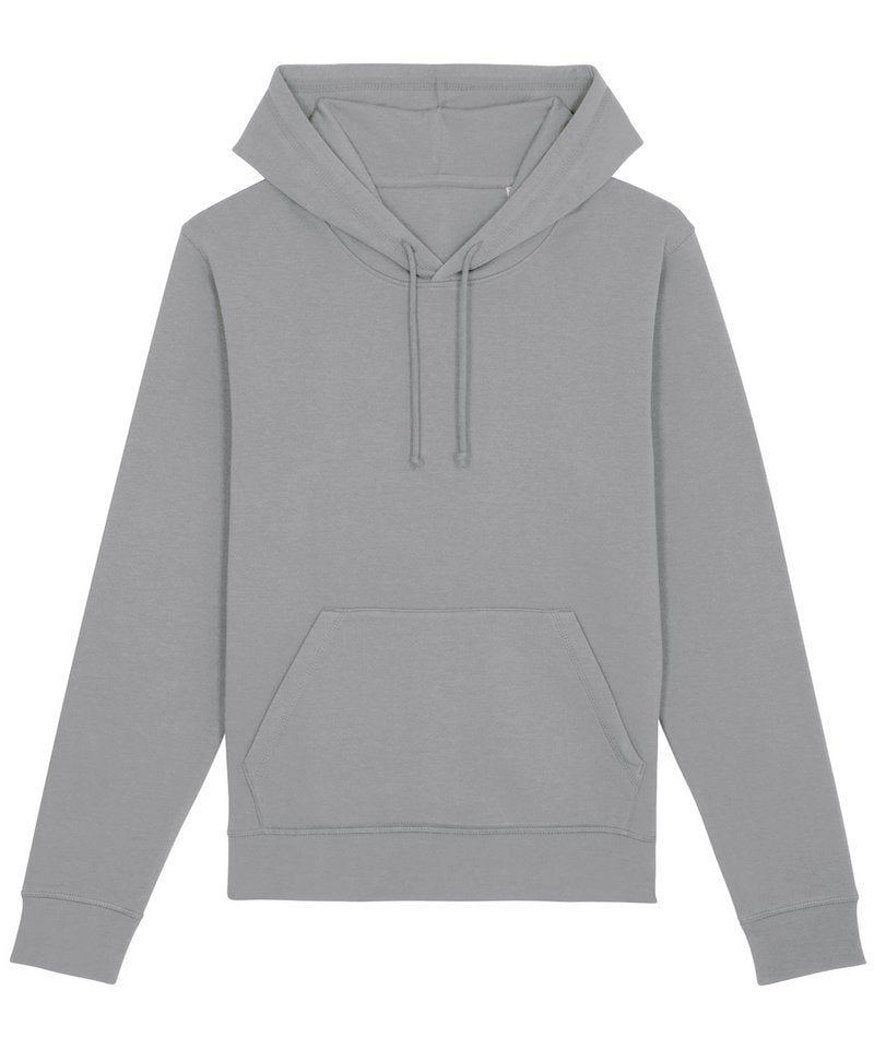 Drummer The Essential Unisex Hoodie Sweatshirt (Stsu812) in Opal by StanleyStella — Custom branded clothing by Print Press, featuring premium embroidery produced in our specialist print lab in the UK.