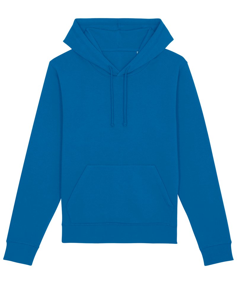 Drummer The Essential Unisex Hoodie Sweatshirt (Stsu812) in Royal Blue by StanleyStella — Custom branded clothing by Print Press, featuring premium embroidery produced in our specialist print lab in the UK.