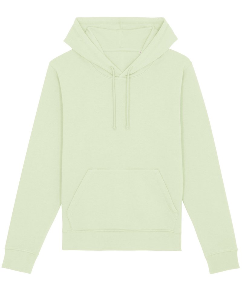 Drummer The Essential Unisex Hoodie Sweatshirt (Stsu812) in Stem Green by StanleyStella — Custom branded clothing by Print Press, featuring premium embroidery produced in our specialist print lab in the UK.