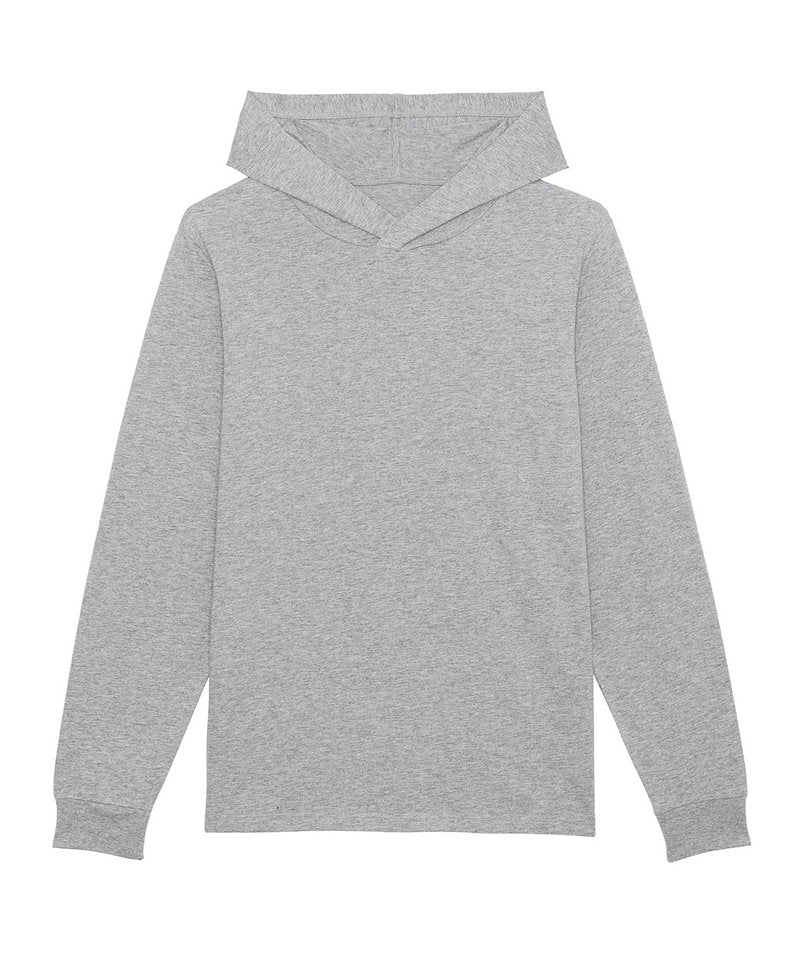 Getter Unisex Long Sleeve T-Shirt (Sttu817) in Heather Grey by StanleyStella — Custom branded clothing by Print Press, featuring premium embroidery produced in our specialist print lab in the UK.