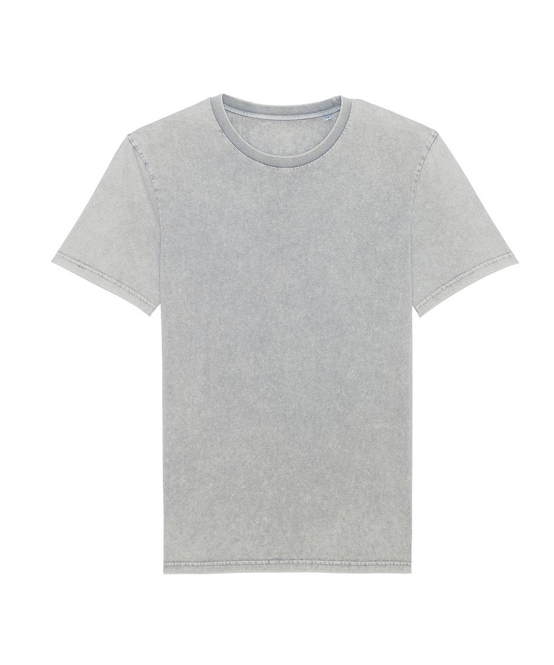 Creator Vintage T-Shirt (Sttu831) in Garment Dyed Aged Light Grey by StanleyStella — Custom branded clothing by Print Press, featuring premium embroidery produced in our specialist print lab in the UK.