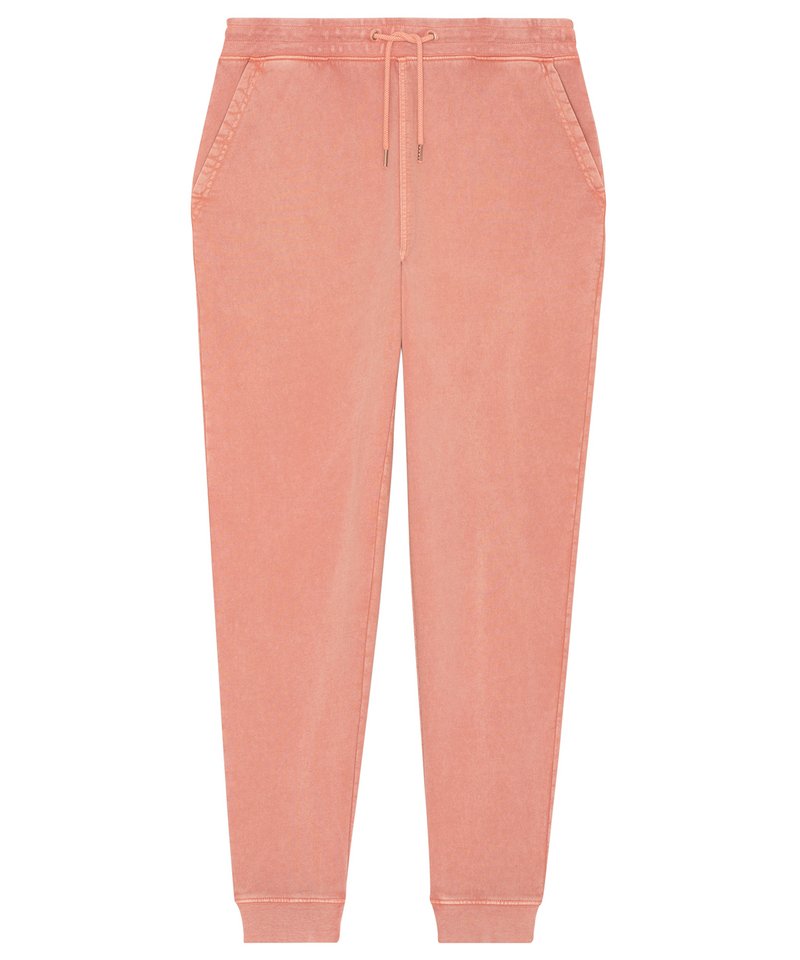Mover Vintage, The Unisex Garment Dyed Jogger Pants (Stbu576) in Garment Dyed Aged Rose Clay by StanleyStella — Custom branded clothing by Print Press, featuring premium embroidery produced in our specialist print lab in the UK.