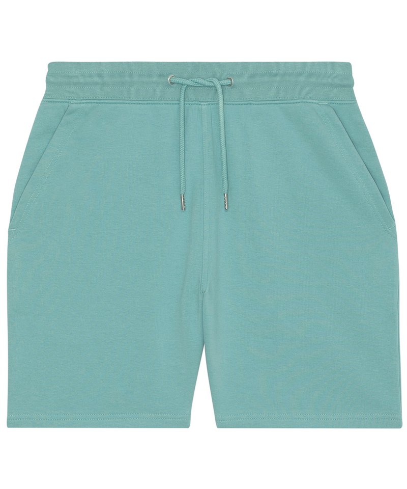 Trainer Unisex Terry Short (Stbu578) in Teal Monstera by StanleyStella — Custom branded clothing by Print Press, featuring premium embroidery produced in our specialist print lab in the UK.