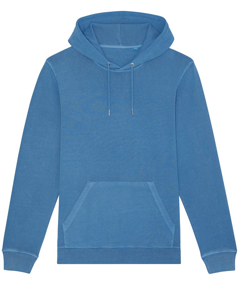 Cruiser Vintage Terry Sweatshirt (Stsu853) in Garment Dyed Cadet Blue by StanleyStella — Custom branded clothing by Print Press, featuring premium embroidery produced in our specialist print lab in the UK.