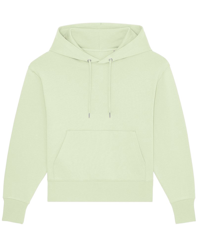 Slammer Oversized Brushed Sweatshirt (Stsu856) in Stem Green by StanleyStella — Custom branded clothing by Print Press, featuring premium embroidery produced in our specialist print lab in the UK.
