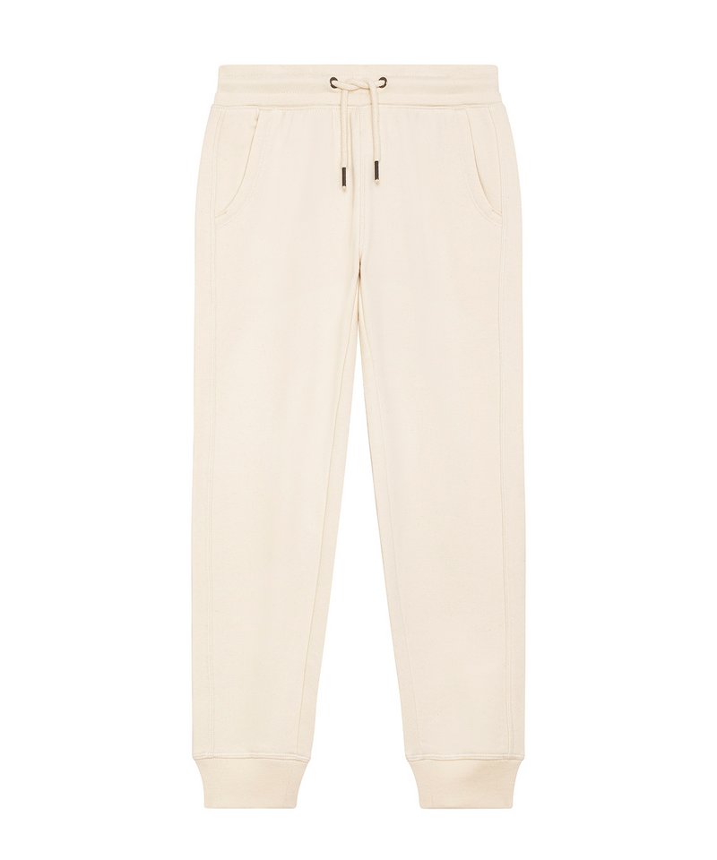Mini Shake Modern Kids Jogger Pants (Stbk910) in Natural Raw by StanleyStella — Custom branded clothing by Print Press, featuring premium embroidery produced in our specialist print lab in the UK.