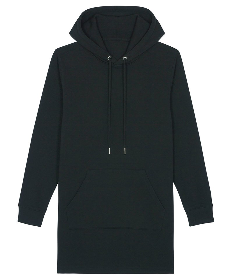 Stella Streeter Women's Hoodie Dress (Stdw143) in Black by StanleyStella — Custom branded clothing by Print Press, featuring premium embroidery produced in our specialist print lab in the UK.