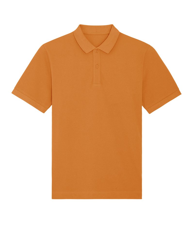Prepster Unisex Short Sleeve Polo (Stpu331) - (2nd Colours) in Day Fall by StanleyStella — Custom branded clothing by Print Press, featuring premium embroidery produced in our specialist print lab in the UK.