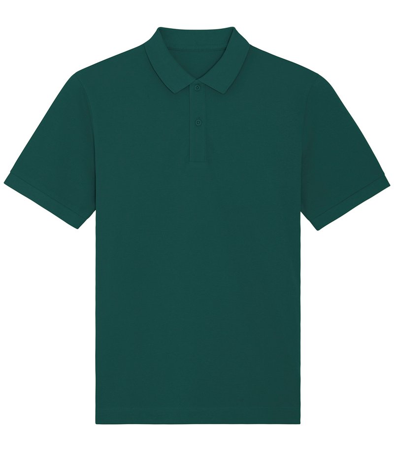 Prepster Unisex Short Sleeve Polo (Stpu331) - (2nd Colours) in Glazed Green by StanleyStella — Custom branded clothing by Print Press, featuring premium embroidery produced in our specialist print lab in the UK.