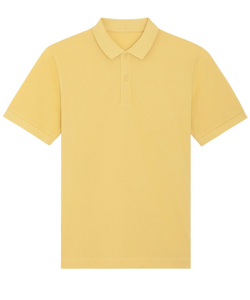 Prepster Unisex Short Sleeve Polo (Stpu331) in Jojoba by StanleyStella — Custom branded clothing by Print Press, featuring premium embroidery produced in our specialist print lab in the UK.