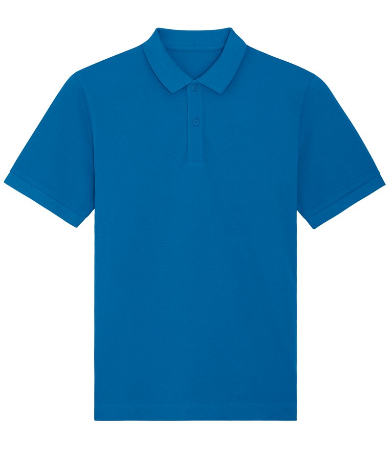 Prepster Unisex Short Sleeve Polo (Stpu331) in Royal Blue by StanleyStella — Custom branded clothing by Print Press, featuring premium embroidery produced in our specialist print lab in the UK.