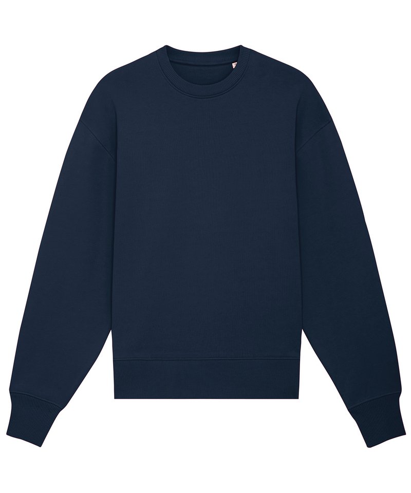 Radder Heavy Unisex Crewneck Sweatshirt (Stsu866) in French Navy by StanleyStella — Custom branded clothing by Print Press, featuring premium embroidery produced in our specialist print lab in the UK.