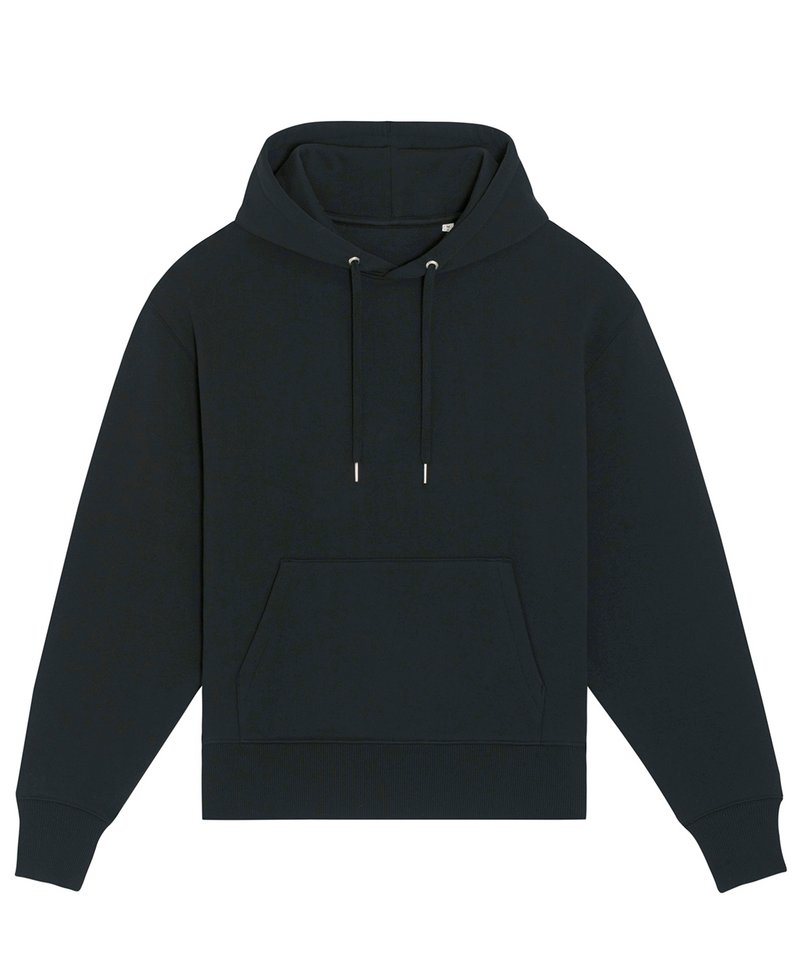 Slammer Heavy Unisex Hoodie (Stsu867) in Black by StanleyStella — Custom branded clothing by Print Press, featuring premium embroidery produced in our specialist print lab in the UK.