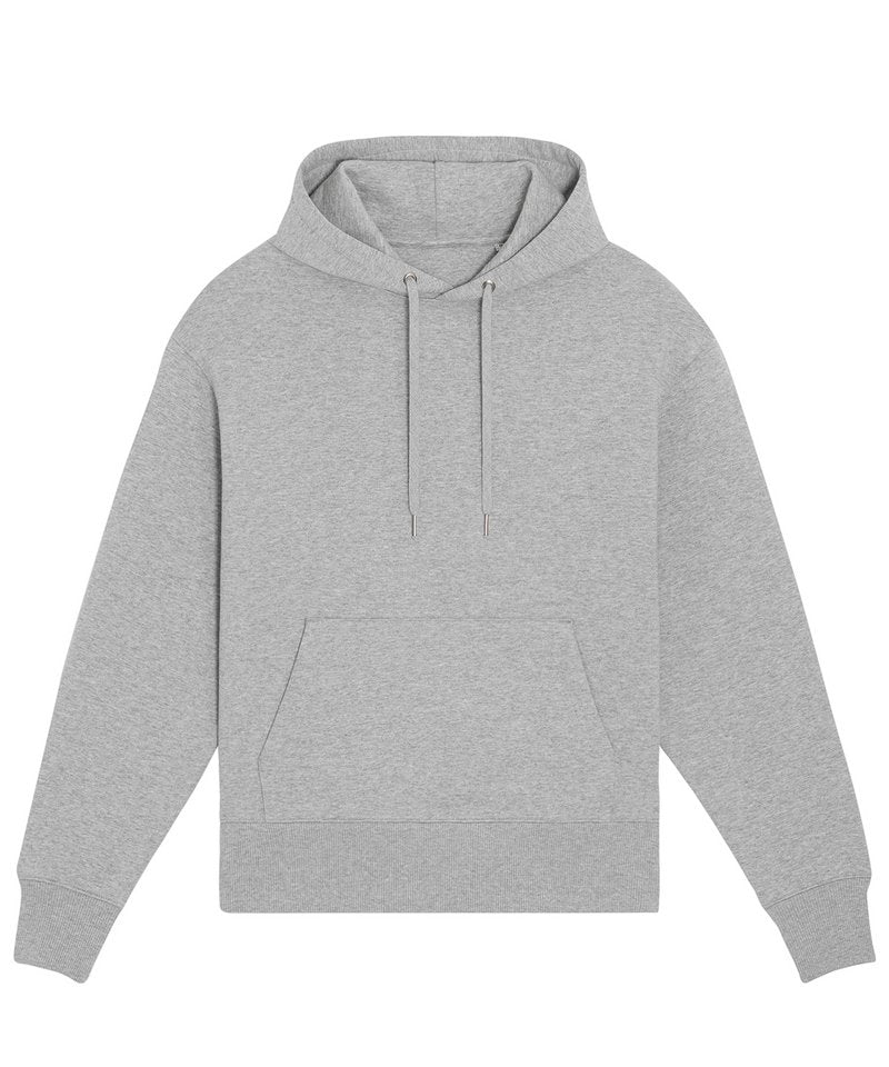 Slammer Heavy Unisex Hoodie (Stsu867) in Heather Grey by StanleyStella — Custom branded clothing by Print Press, featuring premium embroidery produced in our specialist print lab in the UK.