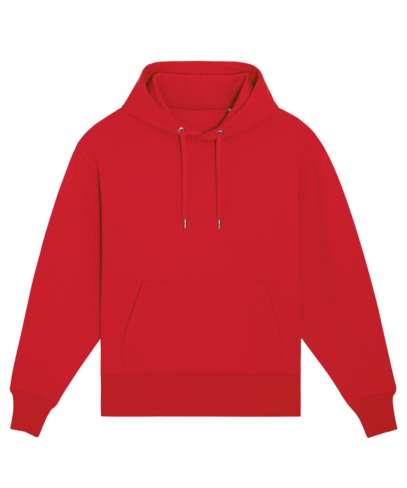 Slammer Heavy Unisex Hoodie (Stsu867) in Red by StanleyStella — Custom branded clothing by Print Press, featuring premium embroidery produced in our specialist print lab in the UK.
