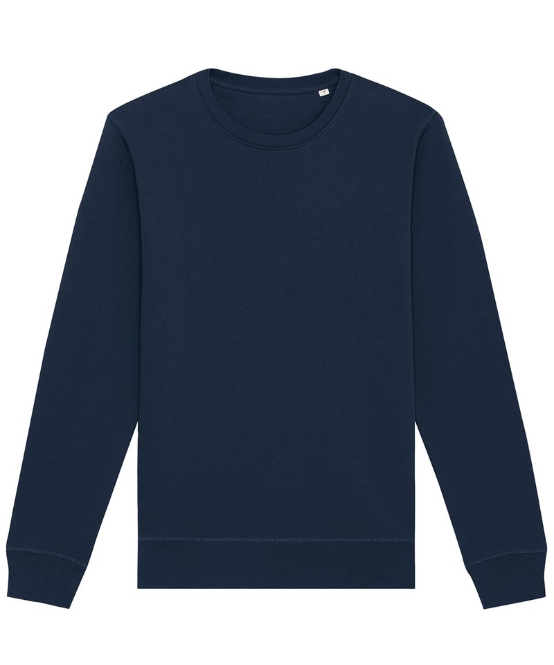 Roller Unisex Crewneck Sweatshirt (Stsu868) - (2nd Colours) in French Navy by StanleyStella — Custom branded clothing by Print Press, featuring premium embroidery produced in our specialist print lab in the UK.