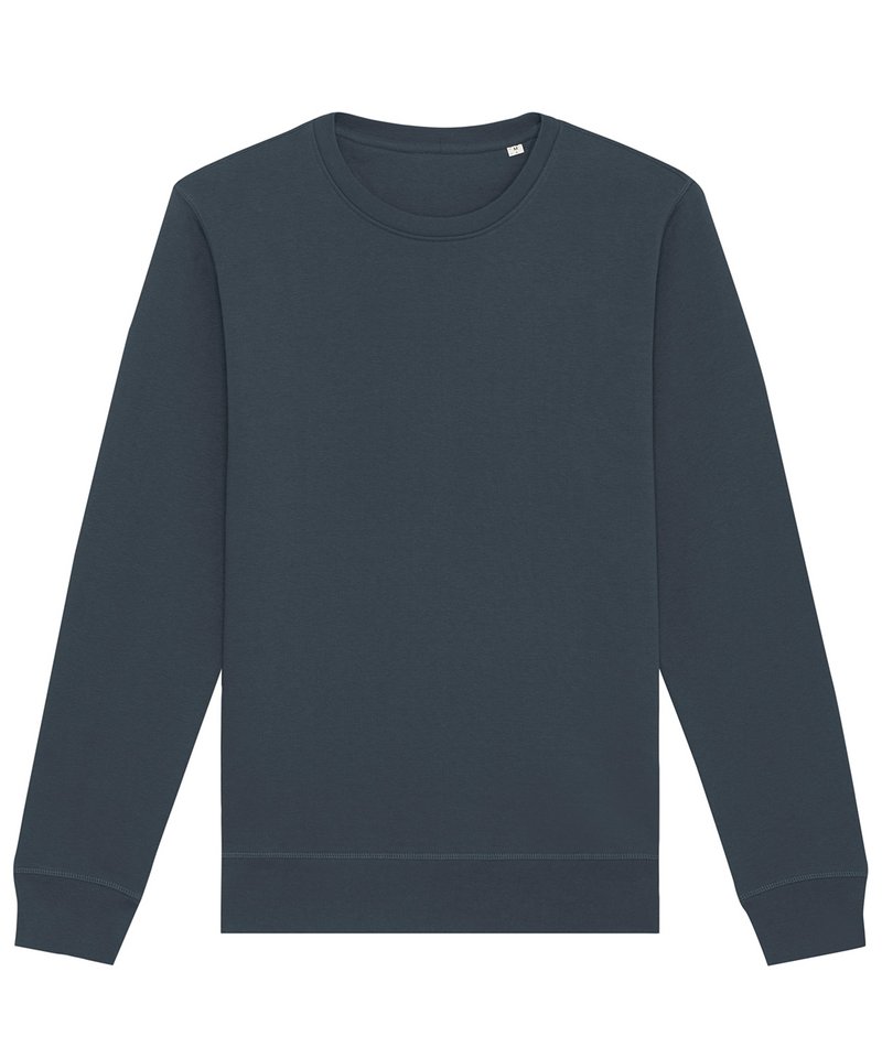 Roller Unisex Crewneck Sweatshirt (Stsu868) in India Ink Grey by StanleyStella — Custom branded clothing by Print Press, featuring premium embroidery produced in our specialist print lab in the UK.