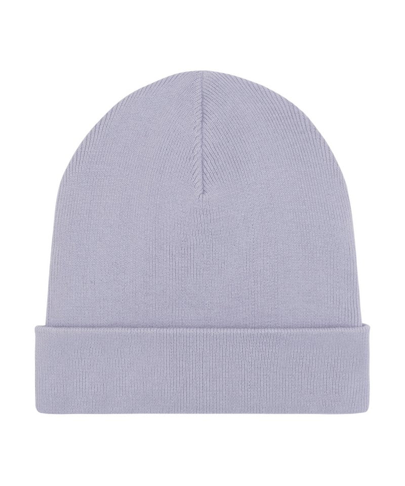 Rib Beanie In Unisex Fit (Stau772) in One size Lavender by StanleyStella — Custom branded clothing by Print Press, featuring premium embroidery produced in our specialist print lab in the UK.