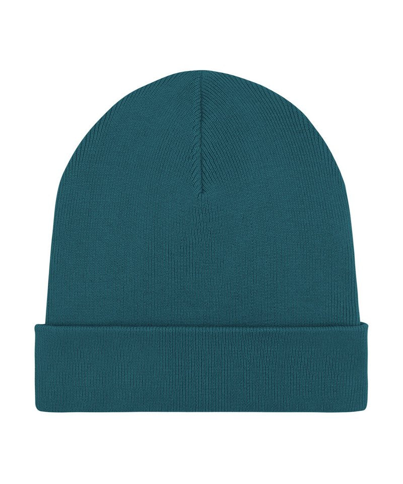 Rib Beanie In Unisex Fit (Stau772) in One size Stargazer by StanleyStella — Custom branded clothing by Print Press, featuring premium embroidery produced in our specialist print lab in the UK.