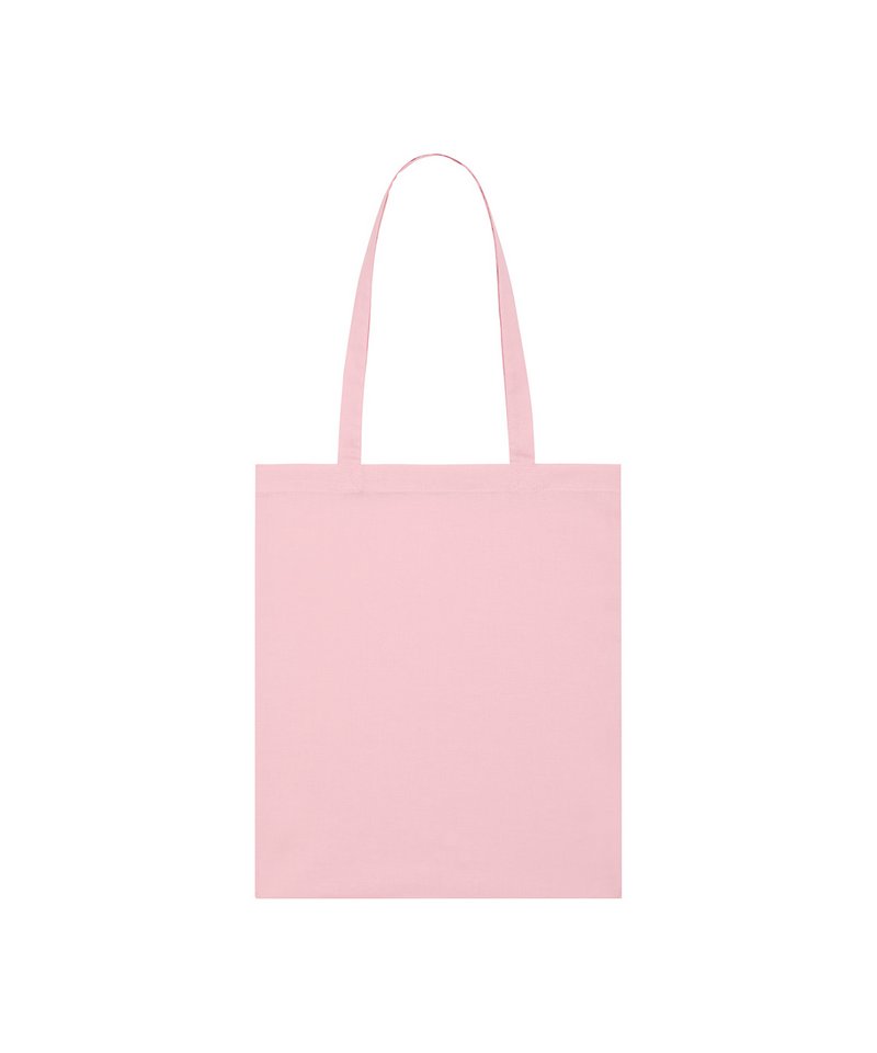 Light Tote Bag (Stau773) in One size Cotton Pink by StanleyStella — Custom branded clothing by Print Press, featuring premium embroidery produced in our specialist print lab in the UK.