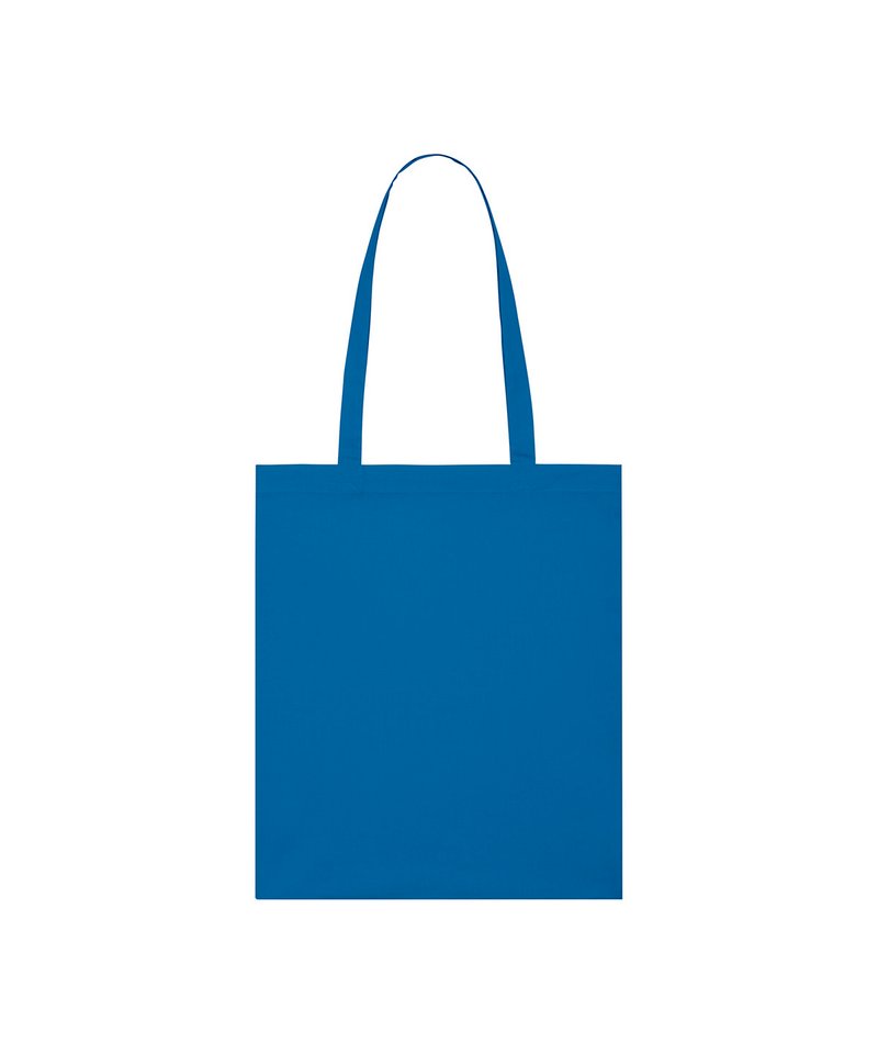 Light Tote Bag (Stau773) in One size Royal Blue by StanleyStella — Custom branded clothing by Print Press, featuring premium embroidery produced in our specialist print lab in the UK.