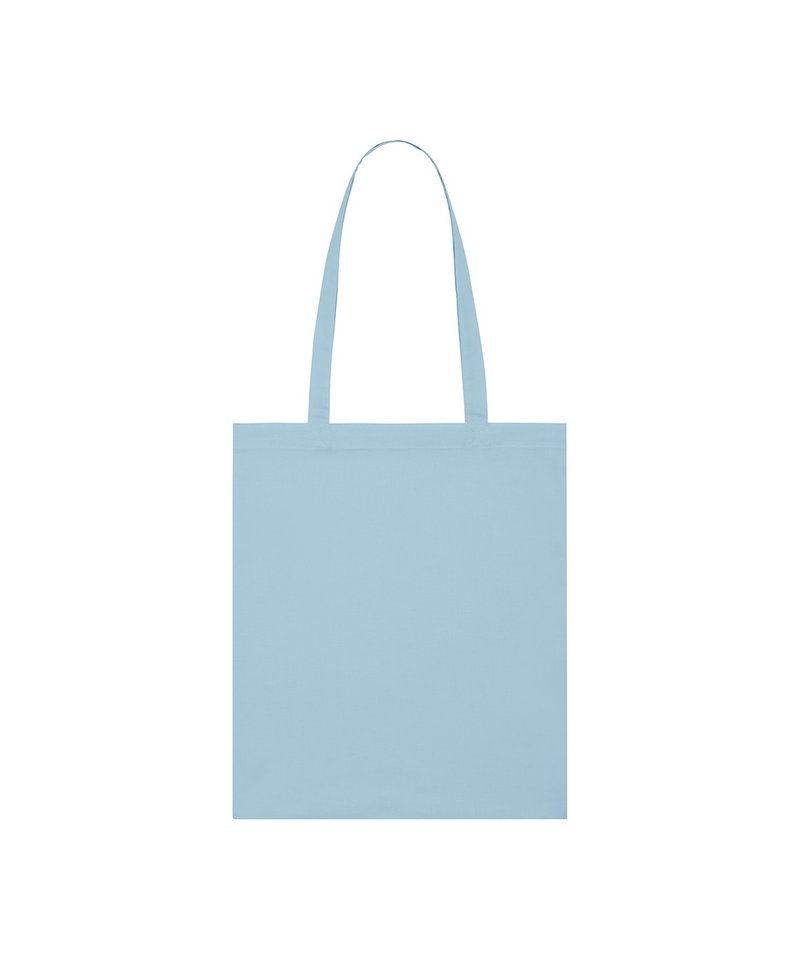 Light Tote Bag (Stau773) in One size Sky blue by StanleyStella — Custom branded clothing by Print Press, featuring premium embroidery produced in our specialist print lab in the UK.