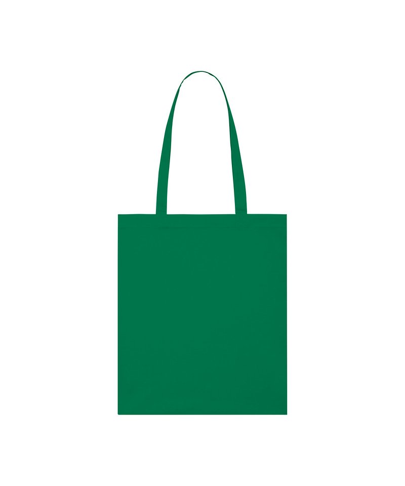 Light Tote Bag (Stau773) in One size Varsity Green by StanleyStella — Custom branded clothing by Print Press, featuring premium embroidery produced in our specialist print lab in the UK.