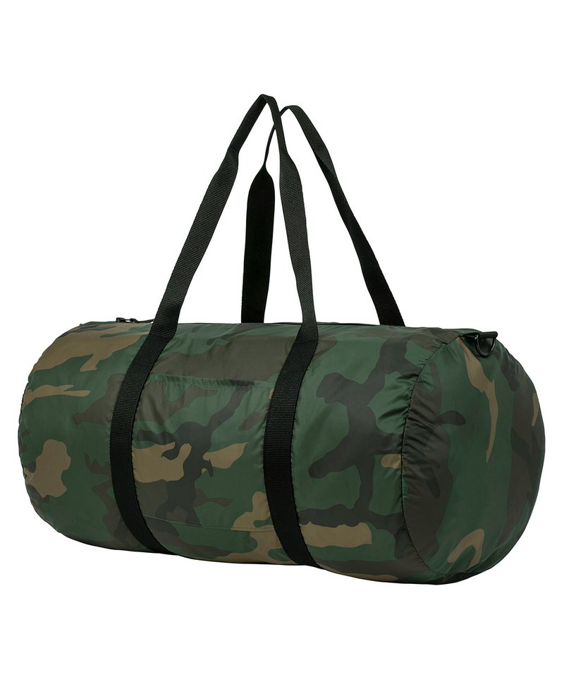 Lightweight Duffle Bag Aop (Stau896) in One size Camouflage by StanleyStella — Custom branded clothing by Print Press, featuring premium embroidery produced in our specialist print lab in the UK.