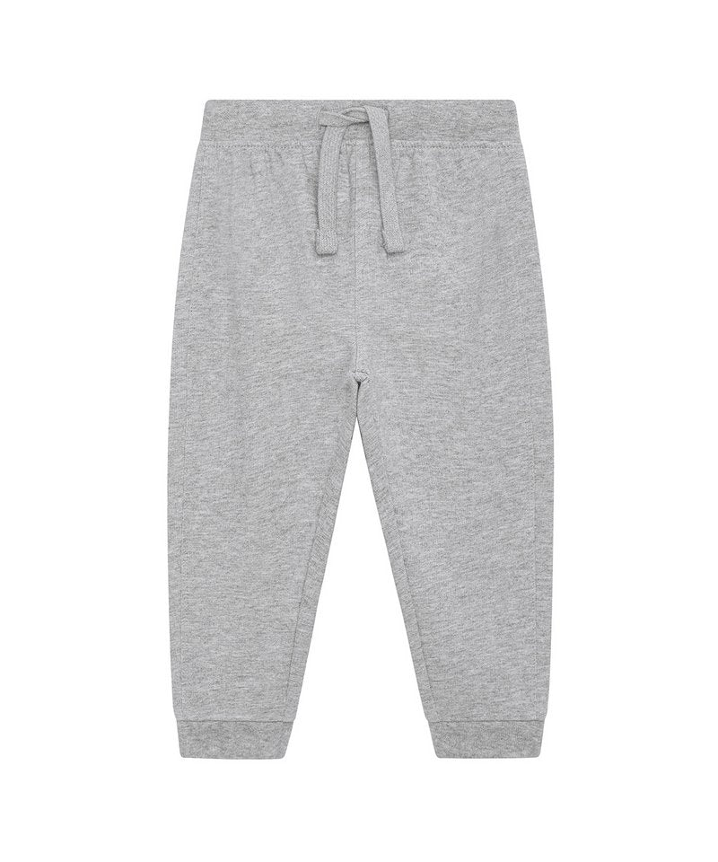Baby Shaker Terry Jog Pants (Stbb921) in Heather Grey by StanleyStella — Custom branded clothing by Print Press, featuring premium embroidery produced in our specialist print lab in the UK.