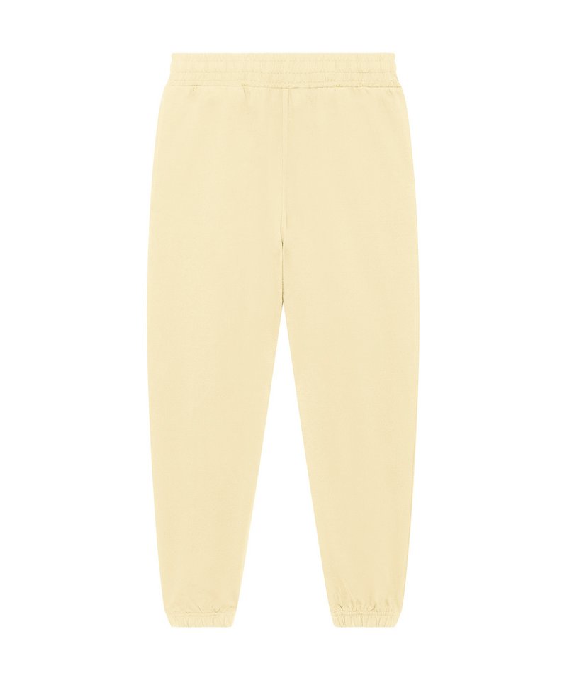 Decker Terry Relaxed Fit Jogger Pants (Stbu587) in Butter by StanleyStella — Custom branded clothing by Print Press, featuring premium embroidery produced in our specialist print lab in the UK.