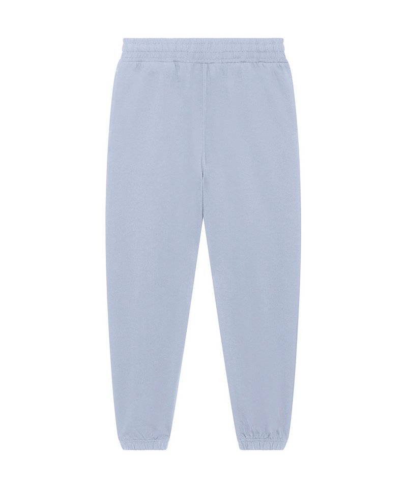 Decker Terry Relaxed Fit Jogger Pants (Stbu587) in Serene Blue by StanleyStella — Custom branded clothing by Print Press, featuring premium embroidery produced in our specialist print lab in the UK.