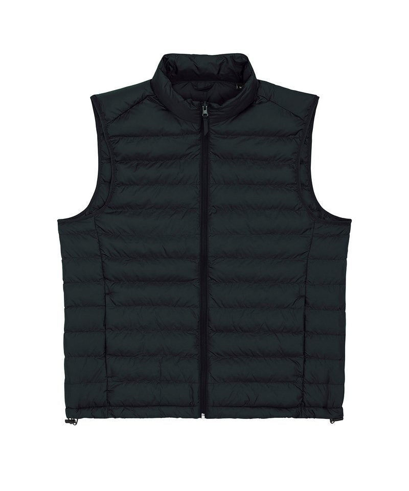 Stanley Climber Versatile Sleeveless Jacket (Stjm836) in Black by StanleyStella — Custom branded clothing by Print Press, featuring premium embroidery produced in our specialist print lab in the UK.