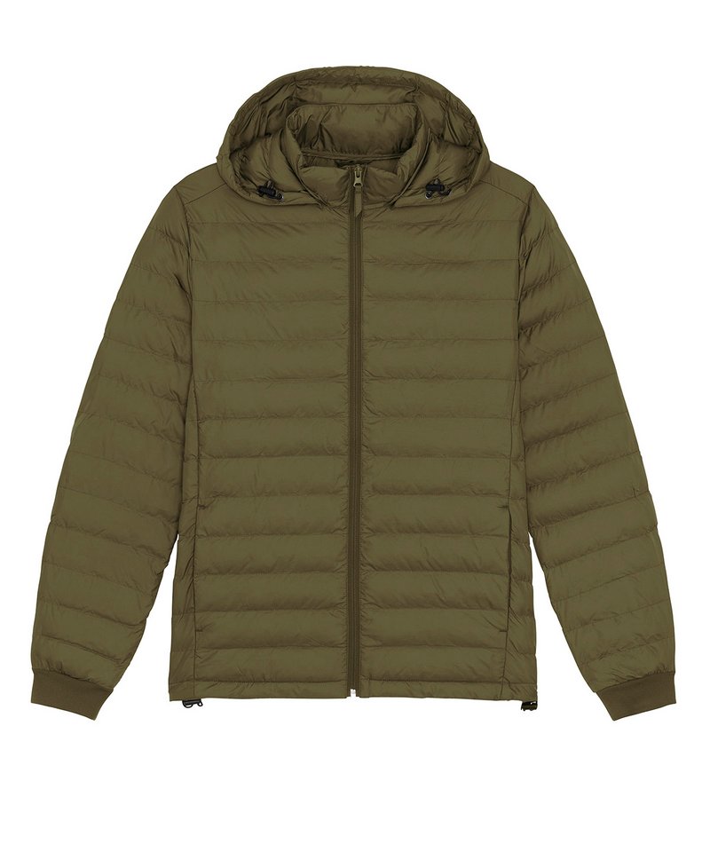 Stanley Voyager Jacket With Removable Hood (Stjm837) in British Khaki by StanleyStella — Custom branded clothing by Print Press, featuring premium embroidery produced in our specialist print lab in the UK.