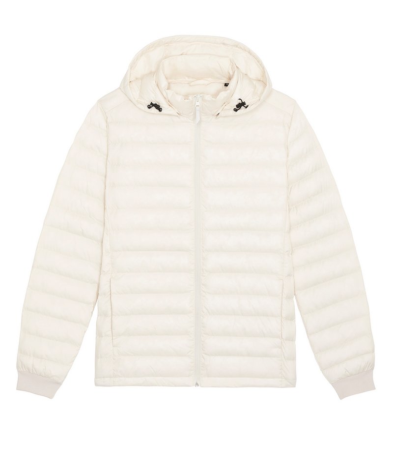 Stanley Voyager Jacket With Removable Hood (Stjm837) in Off White by StanleyStella — Custom branded clothing by Print Press, featuring premium embroidery produced in our specialist print lab in the UK.