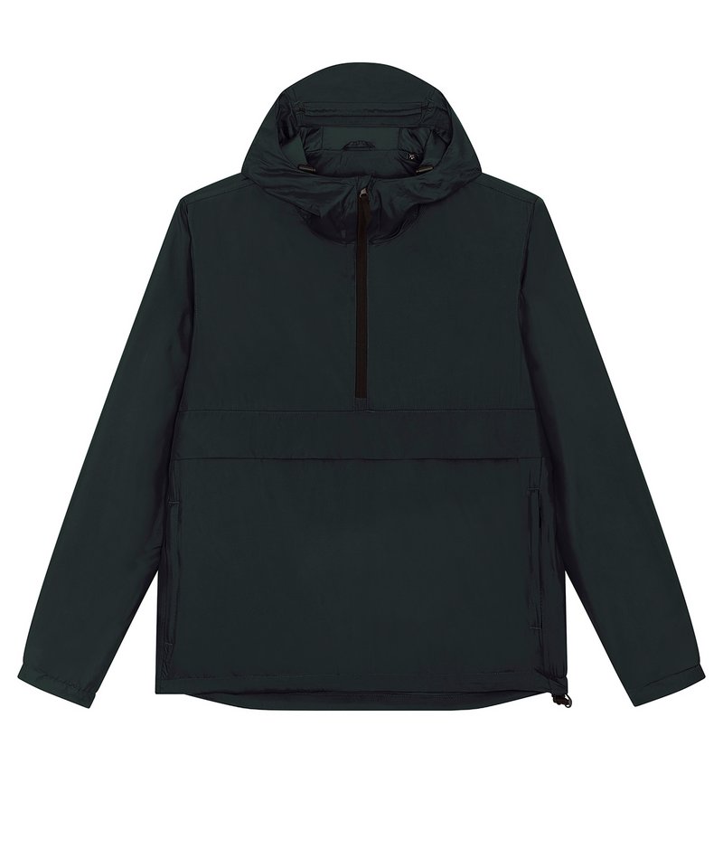 Speeder Sporty, Street-Style Hoodie (Stju834) in Black by StanleyStella — Custom branded clothing by Print Press, featuring premium embroidery produced in our specialist print lab in the UK.