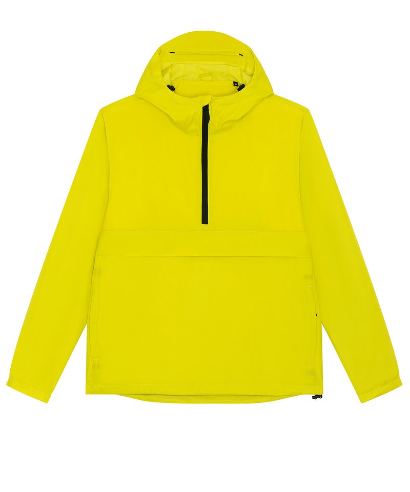 Speeder Sporty, Street-Style Hoodie (Stju834) in Lime Flash by StanleyStella — Custom branded clothing by Print Press, featuring premium embroidery produced in our specialist print lab in the UK.