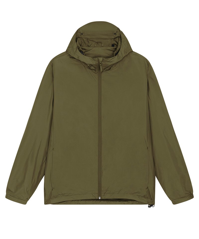 Commuter Multifunctional Jacket (Stju846) in British Khaki by StanleyStella — Custom branded clothing by Print Press, featuring premium embroidery produced in our specialist print lab in the UK.
